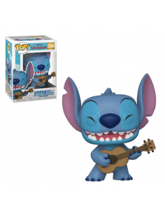 Funko Pop. Stitch con Ukelele. Lilo y Stitch  - Funko Pop Stitch con Ukelele de la pelicula de Disney Lilo y Stitch
