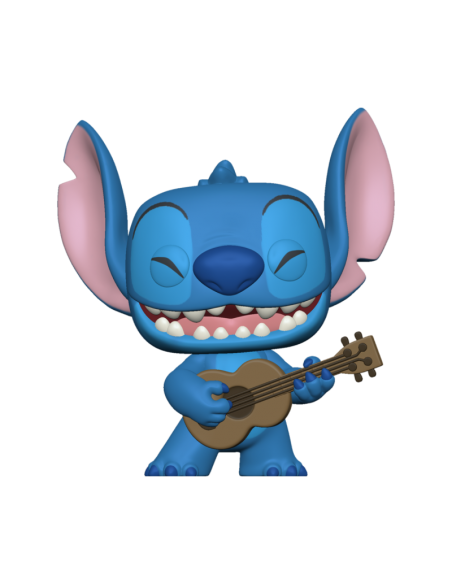 Funko Pop. Stitch con Ukelele. Lilo y Stitch  - Funko Pop Stitch con Ukelele de la pelicula de Disney Lilo y Stitch