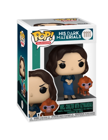 Funko Pop. Mrs. Coulter with Golden Monkey. His Dark Materials  - 