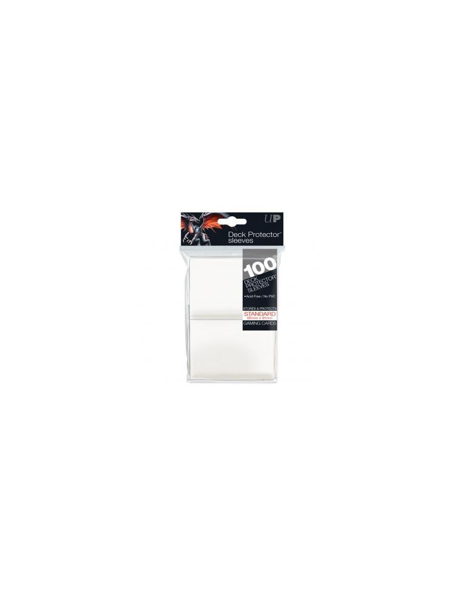 Sleeves Ultra Pro Gloss White Size Standard (66x91mm) (100)  - Sleeves Ultra Pro Gloss White Size Standard (66x91mm) (100)