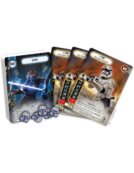 Star Wars Destiny Tournament Kit - G17D3 (inglés)  - Kit de Torneo de la Temporada 4
Contenido:
17 Cartas básicas: "Finn"
3 cart