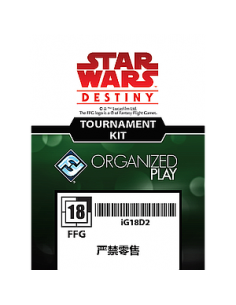 Star Wars Destiny Kit de Torneo - iG18D2 (Español)  - Kit de Torneo de la Temporada 4
Contenido:
17 Cartas básicas: "Desenfundad 2