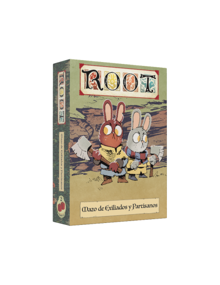 Root Expansión Mazo de Exiliados y Partisanos  - Requiere el juego base Root

Mazo de cartas de Root: Exiliados y Partisanos

Añ