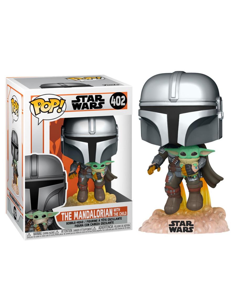 Funko Pop. The Mandalorian Jet Pack & The Child. Mandalorian  - 