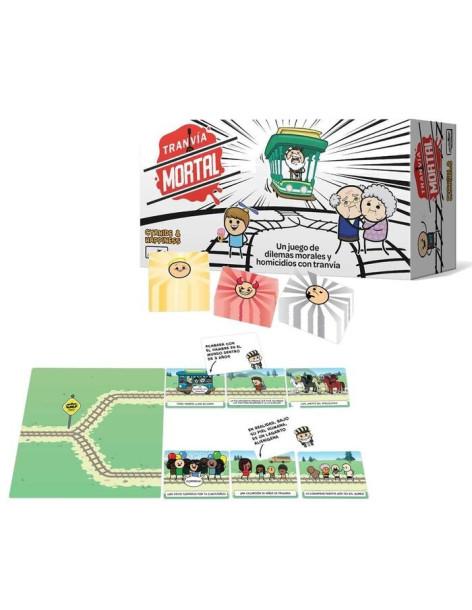 Tranvía Mortal  - Un juego de dilemas morales y homicidios con tranvía.

Juega en el papel de un conductor de un tranvía sin fre 2