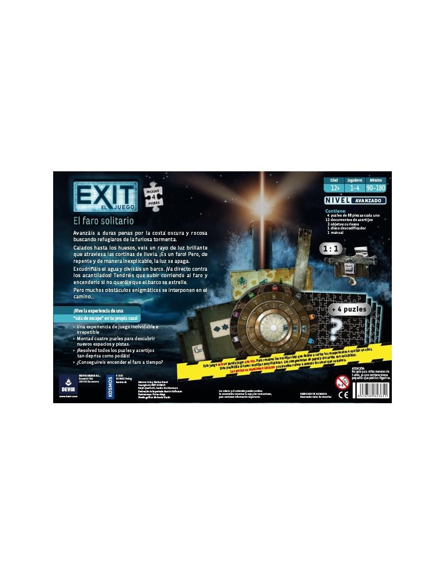 Exit Puzzle El faro solitario  - En esta nueva entrega de Exit: El faro olvidado, hay acertijos dentro de acertijos, escondidos 