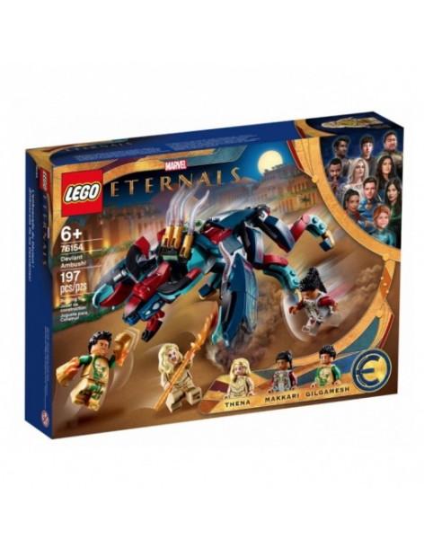 LEGO® Marvel: ¡Emboscada de los Desviantes!  - Con el set LEGO® Marvel ¡Emboscada de los Desviantes! (76154), tu peque podrá rec