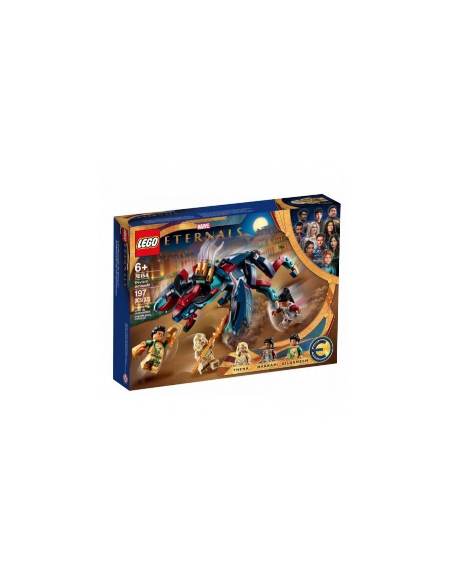 LEGO® Marvel: ¡Emboscada de los Desviantes!  - Con el set LEGO® Marvel ¡Emboscada de los Desviantes! (76154), tu peque podrá rec