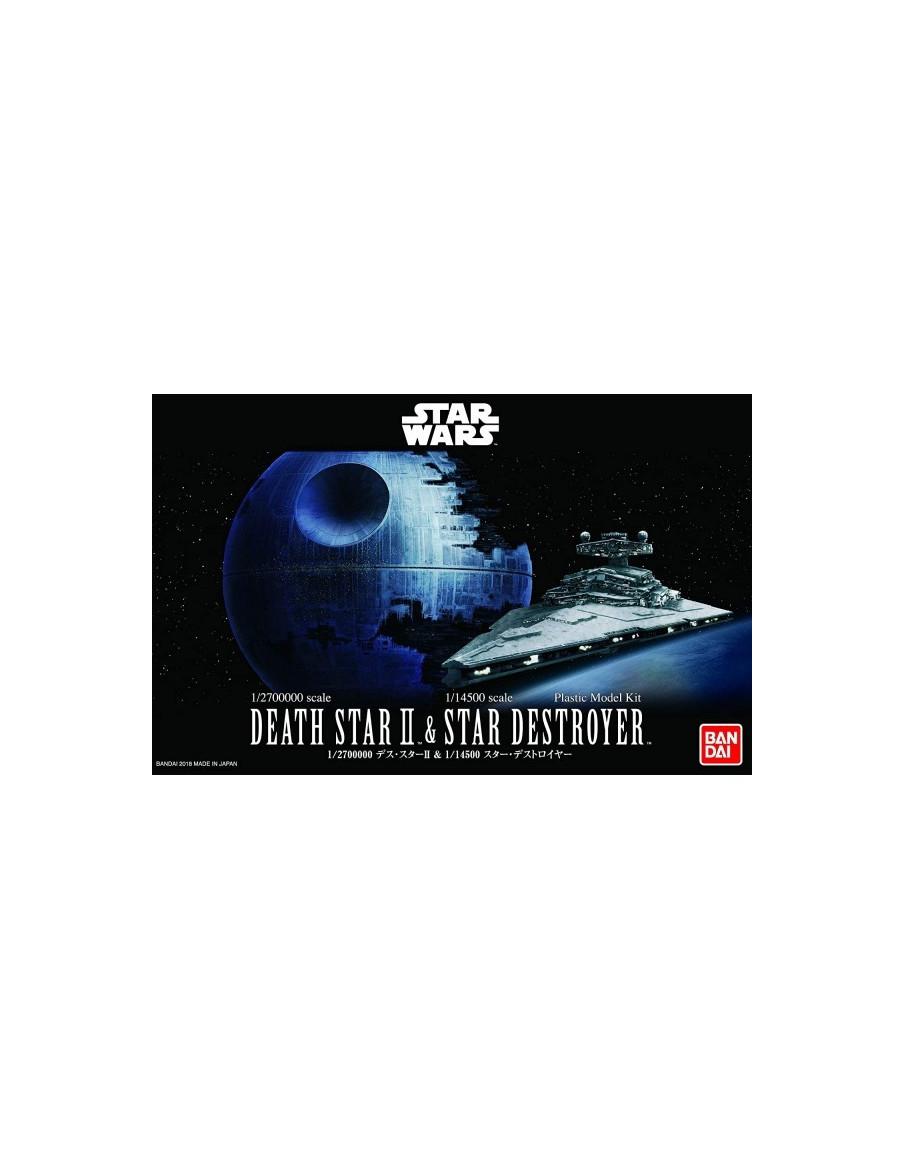 Model Kit Death Star II & Star Destroyer  - A kit with two of the most powerful weapons in the empire's arsenal: The Death Star 