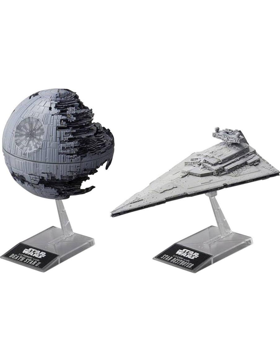 Model Kit Death Star II & Star Destroyer  - A kit with two of the most powerful weapons in the empire's arsenal: The Death Star 