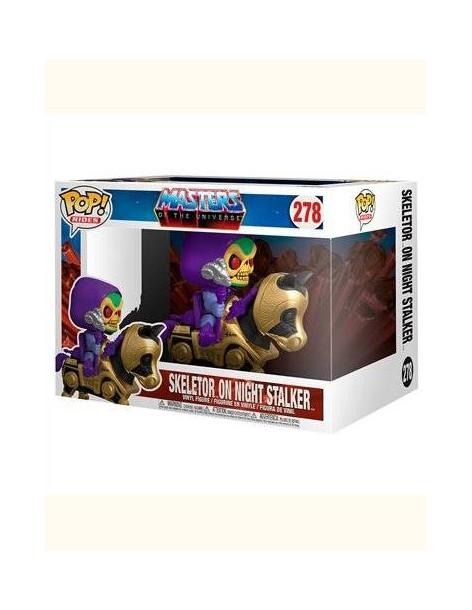 Funko Pop . Skeletor on Night Stalker. Masters of the Universe.  - Funko Pop de Skeletor de la serie He Man sobre su montura Nig