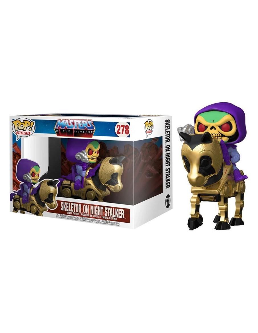 Funko Pop . Skeletor on Night Stalker. Masters of the Universe.  - Funko Pop de Skeletor de la serie He Man sobre su montura Nig