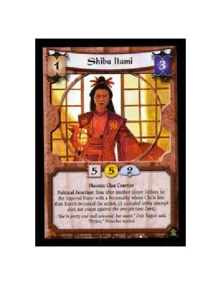 Shiba Itami  - Phoenix Clan Courtier Political Reaction: Bow after another player lobbies for the Imperial Favor with a Personal