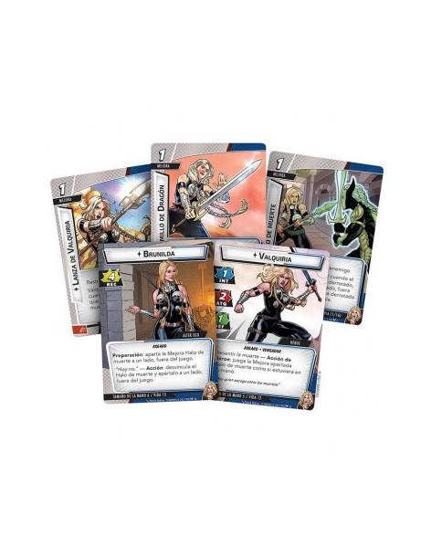 Marvel Champions. Pack de Heroe. Valkyrie (Spanish)  - MARVEL CHAMPIONS LCG: VALKYRIE
Designada por Odín como líder de las legen 2