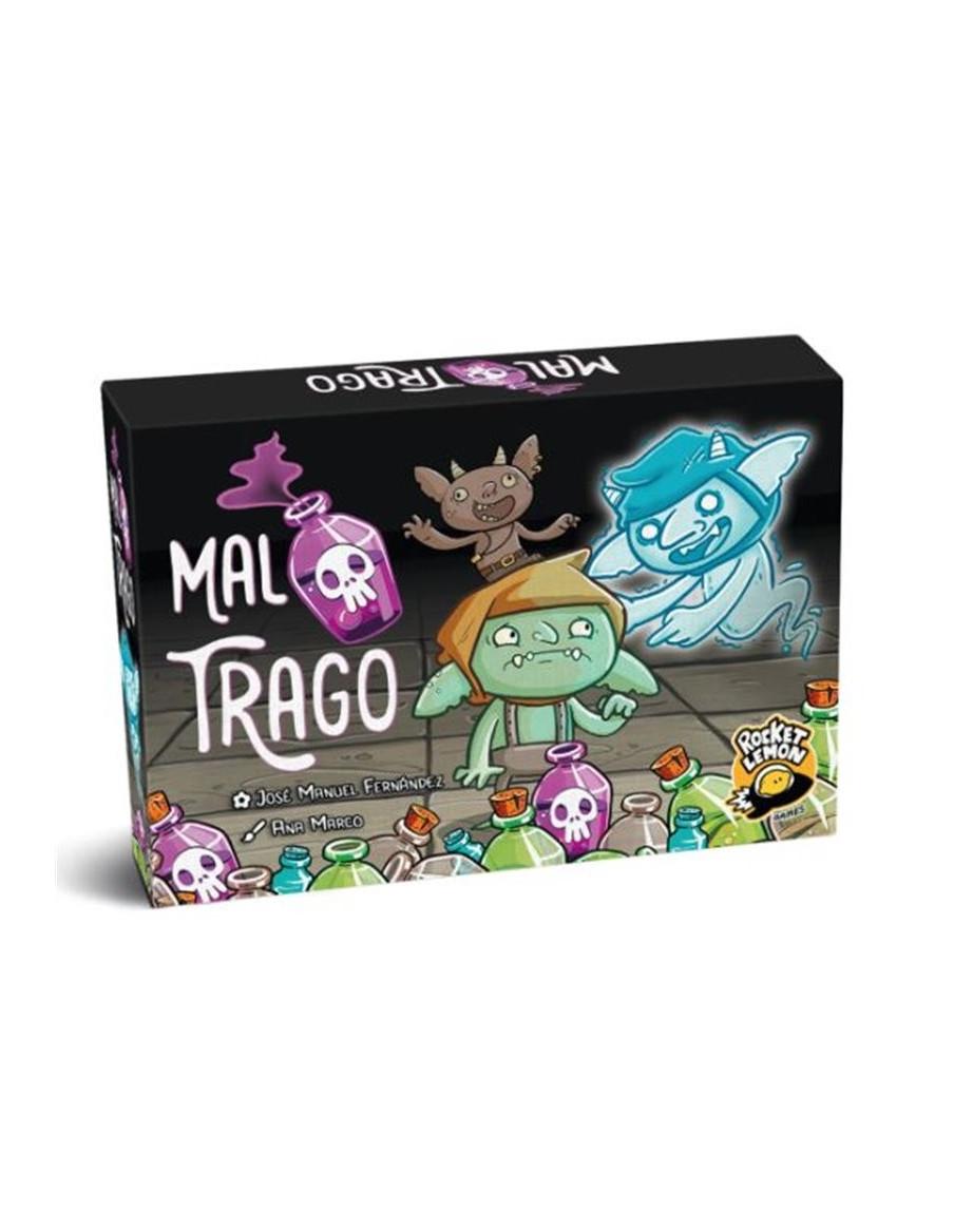 Mal Trago. Juego de Mesa  - Mal Trago es un juego de cartas muy divertido para jugar en familia o con amigos.

Un juego con poci