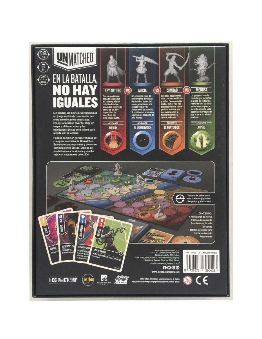 Unmatched Battle of Legends. Volumen 1 (Juego Básico)  - 