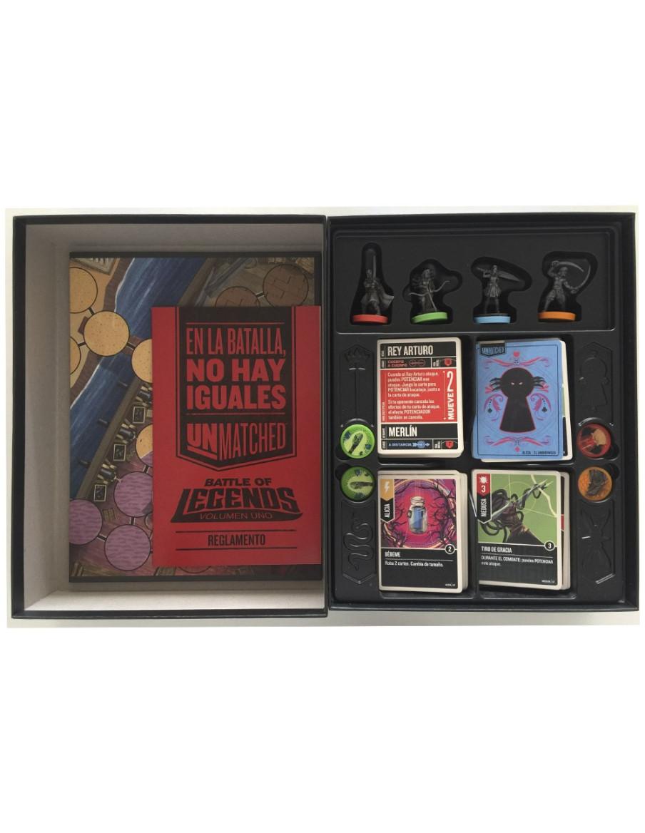 Unmatched Battle of Legends. Volumen One (Spanish)  - Unmatched Battle Of Legends Volumen Uno es un juego de mesa en el que gran