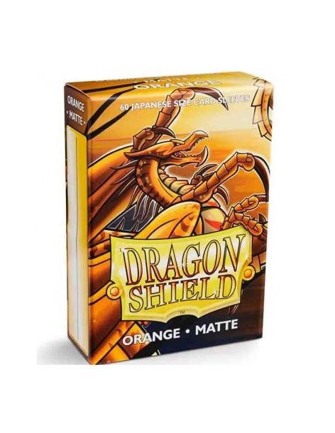 Fundas Dragon Shield Tamaño Japonés (59x86mm) - Naranja Mate (60)  - Fundas Tamaño Yu-Gi-Oh! y Vanguard!Japannes Size