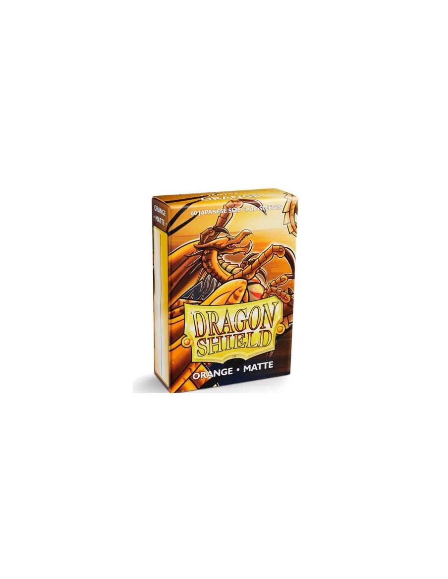 Fundas Dragon Shield Tamaño Japonés (59x86mm) - Naranja Mate (60)  - Fundas Tamaño Yu-Gi-Oh! y Vanguard!Japannes Size
