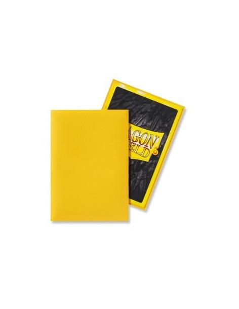 Dragon Shield Japanese Size Sleeves (59x86mm) - Yellow Matte (60)  -  2