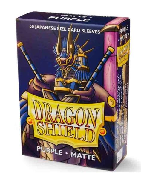 Fundas Dragon Shield Tamaño Japonés (59x86mm) - Purple/Morado Mate (60)  - Fundas Tamaño Yu-Gi-Oh! y Vanguard!Japannes Size