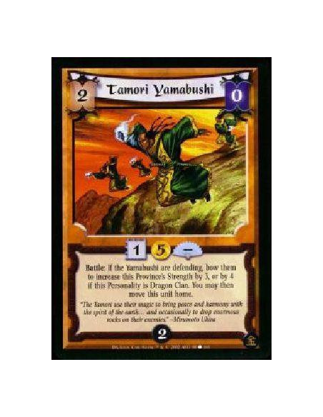 Tamori Yamabushi  - Battle: If the Yamabushi are defending, bow them to increase this Province's Strength by 3, or by 4 if this 