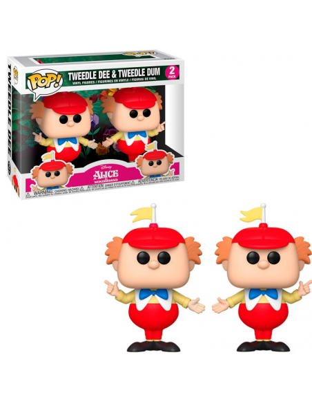 Funko Pop. Tweedle Dee and Dum. Alice in Wonderland 70th  - 