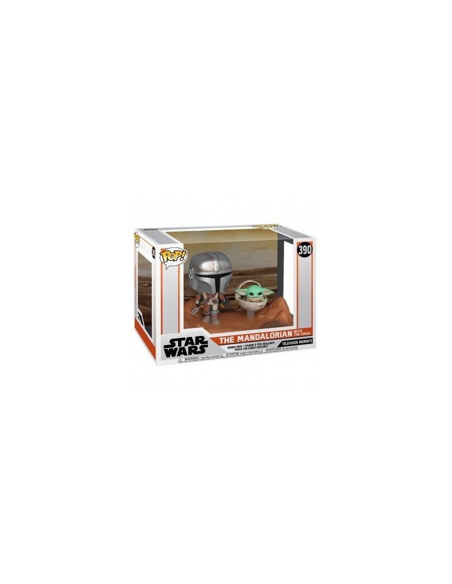 Funko Pop Movie Moments: Mandalorian y Child  - 