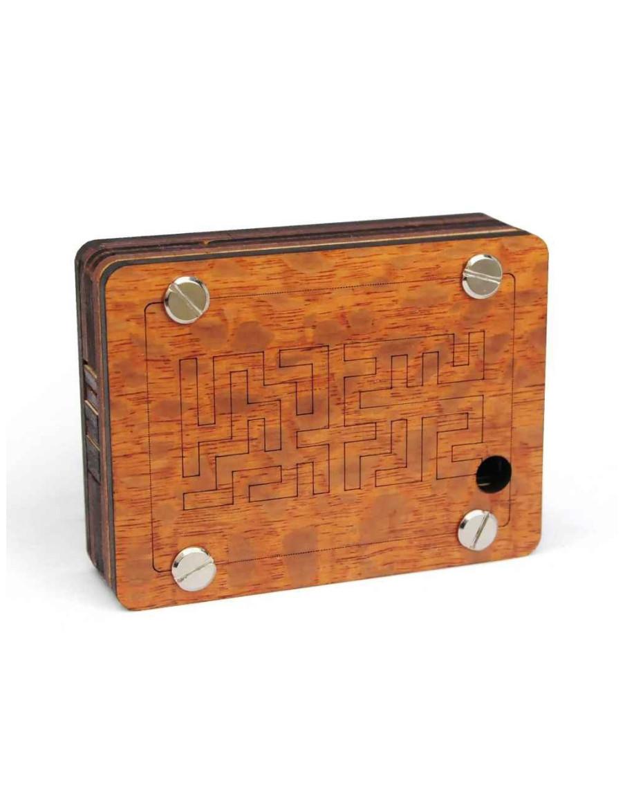 Caja Secreta Laberinto 1-2-3  - RETO: Libera la bolita del laberinto
El cofre 1-2-3 es un laberinto escondido. El reto es sacar 