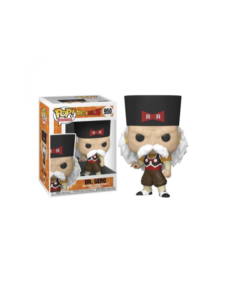 Funko Pop. Dr Gero. Dragon Ball Z  - Figura de vinilo de la línea 'POP!', tamaño aprox. 9 cm.