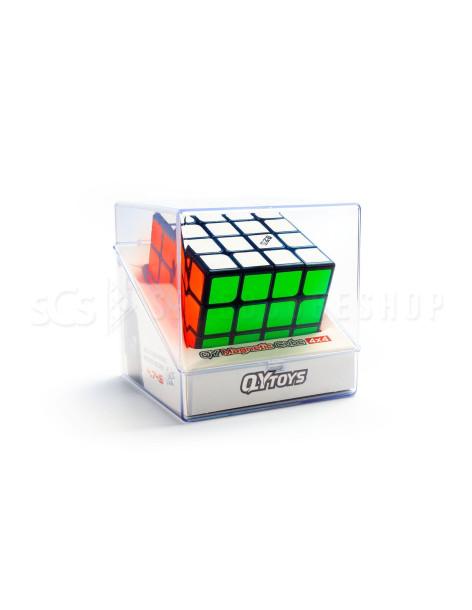 4x4x4 Qiyi Speedcube Magnético Base negra  - 