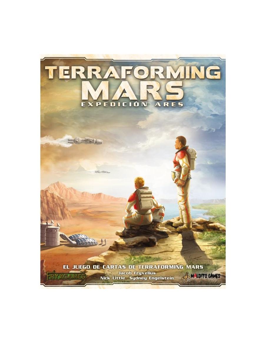 Expedición Ares + cartas promo exclusivas. Terraforming Mars  - 1 tablero central
Más de 200 cartas de proyecto únicas
4 tablero