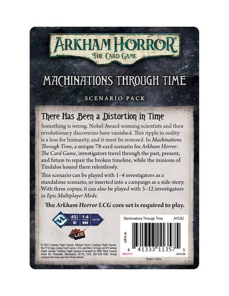 Arkham Horror Lcg: Machinations Through Time. Scenario Pack (inglés)  - Something is wrong. Nobel Award-winning scientists and t 2