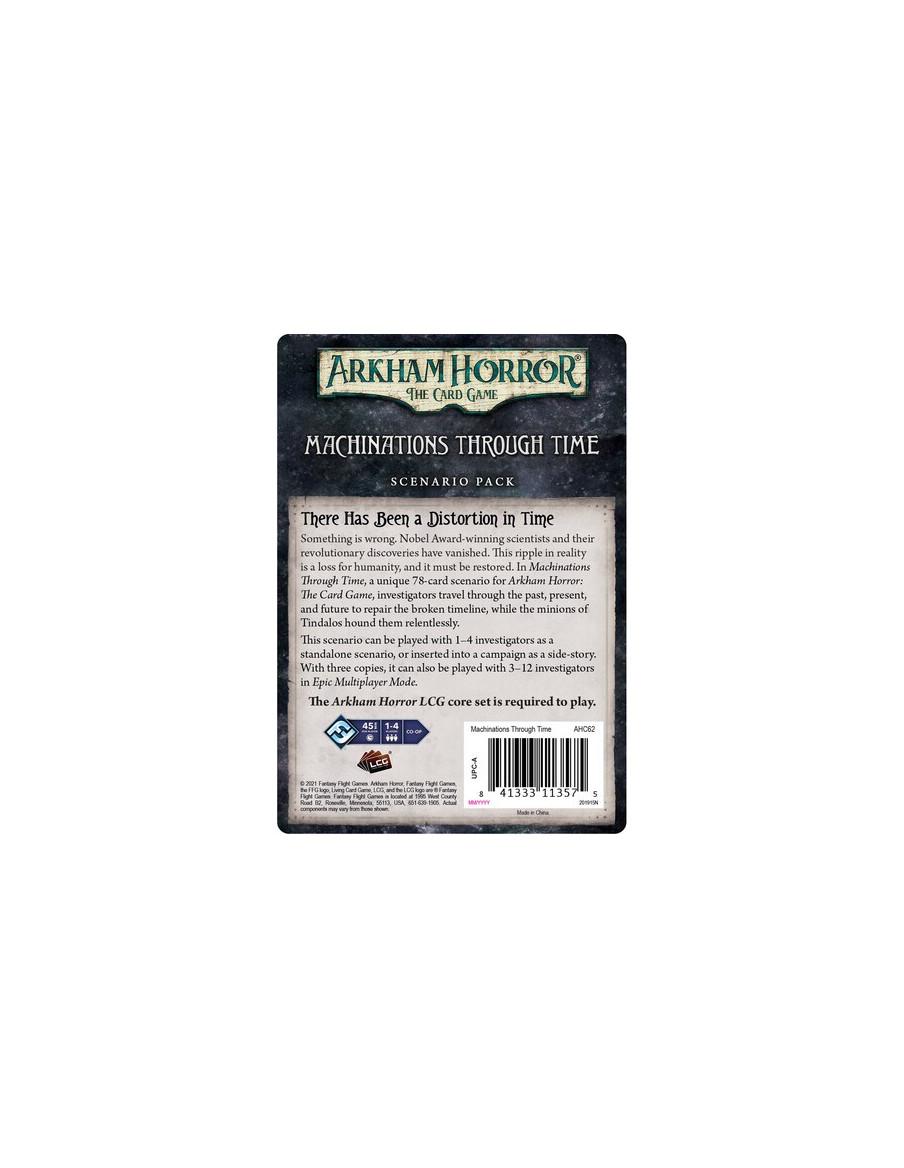Arkham Horror Lcg: Machinations Through Time. Scenario Pack (inglés)  - Something is wrong. Nobel Award-winning scientists and t