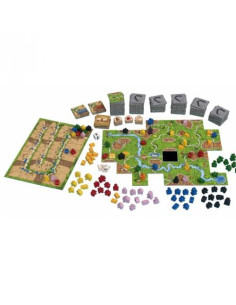 Carcassonne  - El Juego del Año del 2001 recrea la ciudad francesa de Carcassonne y sus alrededores, famosa por su inigualable f 2