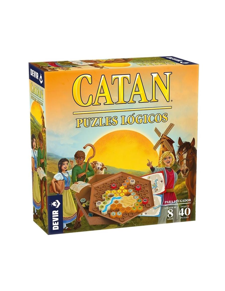 Catan Puzzles Lógicos  - Ábrete paso por la isla de Catan usando tu mejor arma: ¡la lógica! En este puzle individual los jugador
