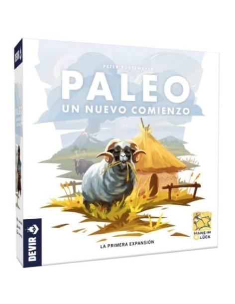 Paleo: Un nuevo comienzo  - Paleo: Un nuevo comienzo es la primera expansión en caja grande del juego cooperativo Paleo, ganador