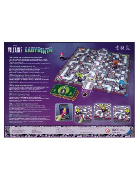 Labyrinth. Juego de mesa de laberinto. Disney Villains  -  2