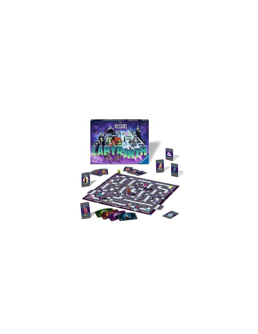 Labyrinth Disney Villains. Juego de mesa de laberinto.  - Labyrinth: Disney Villains es un juego de mesa para toda la familia en