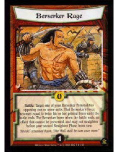 Berserker Rage (Español)  - Battle: Target one of your opposed Berserker Personalities. That Berserker's Force becomes equal to 
