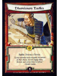 Diversionary Tactics  - Battle: Destroy a Terrain. 