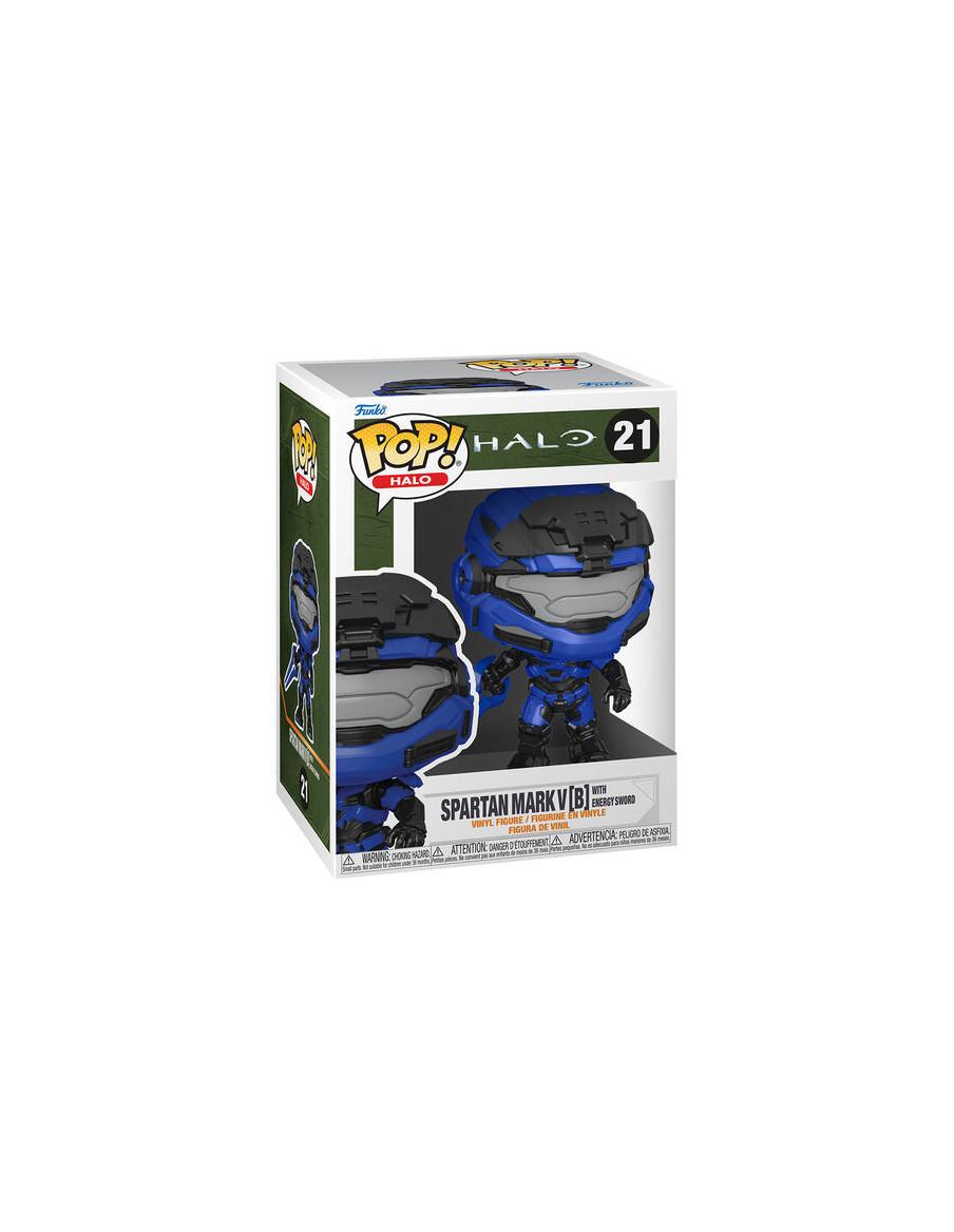 Funko Pop Spartan Mark V (B) W/ Energy Sword. Halo  - 