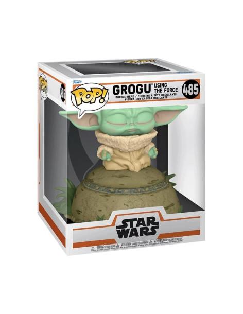 Funko Pop. Grogu Usando la Fuerza. Star Wars  - 
