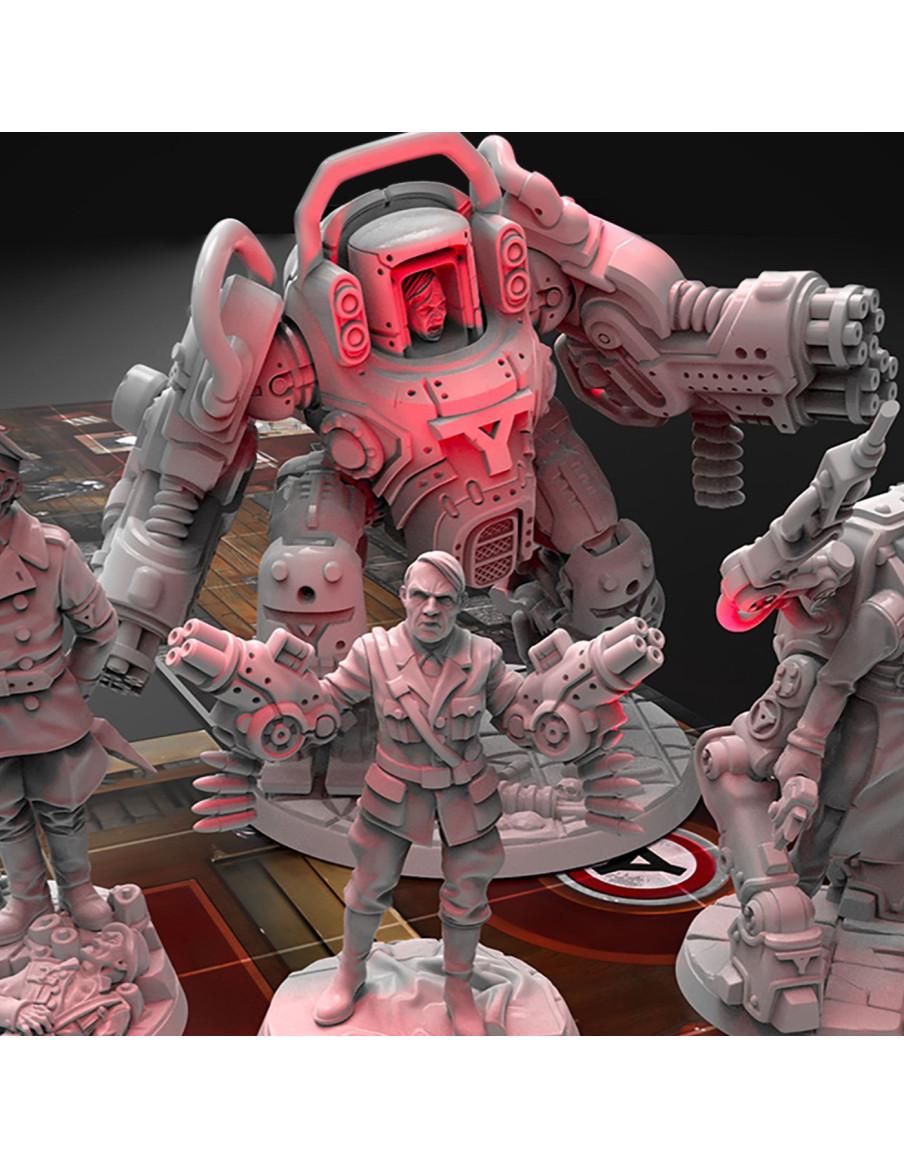 Wolfenstein. The Board Game  - Destruye a los nazis en Wolfenstein: The Board Game, la adaptación a los tableros oficial de la s