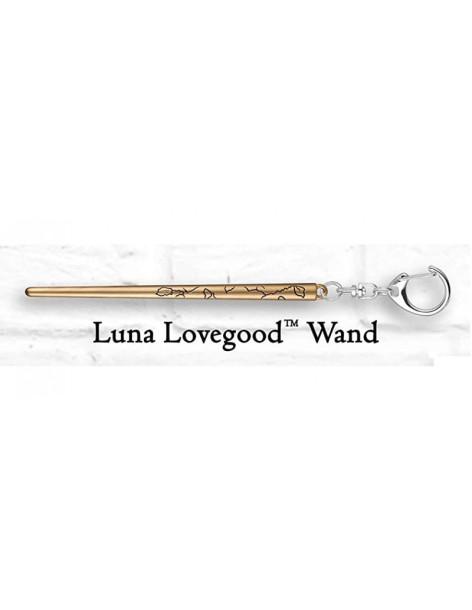 Luna Lovewood Wand Harry Potter Keychain  - These cast-in-caliber keychains feature dazzling details and premium metal alloy tha