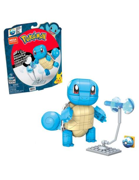Squirtle. Pokémon. MEGA Construx  - Tamaño: 10cm. 199 piezas. Edad recomendada: +8años.