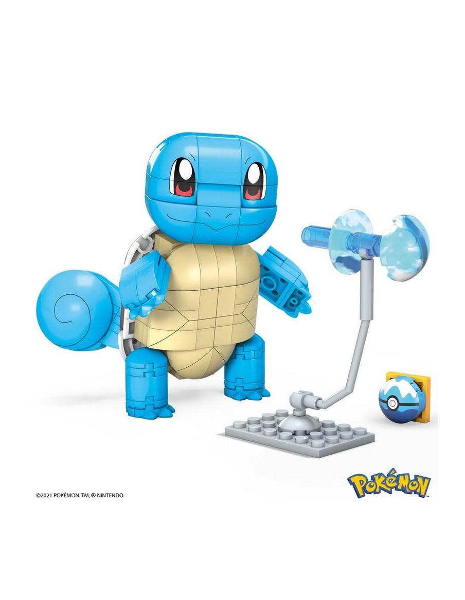 Squirtle. Pokémon. MEGA Construx  - Tamaño: 10cm. 199 piezas. Edad recomendada: +8años.