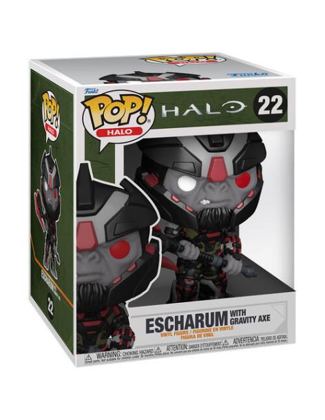 Funko Pop Escharum con Gravity Axe. Halo  - Funko Pop Escharum with Gravity Axe. Halo