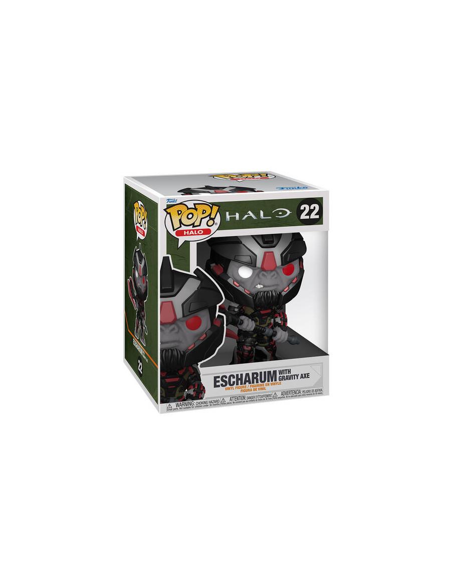 Funko Pop Escharum con Gravity Axe. Halo  - Funko Pop Escharum with Gravity Axe. Halo