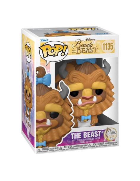 Funko Pop Bestia con Rizos. La Bella y la Bestia Disney  - Figura vinilo Funko POP. Tamaño aproximado: 9cm.